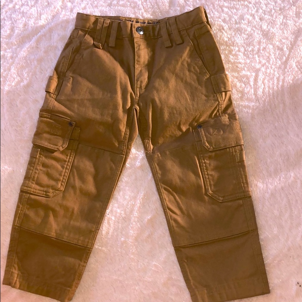 Duluth Trading Co kids Flex Fire Hose cargo pants